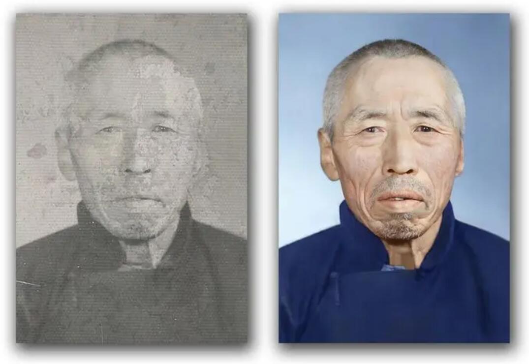 大路镇破损照片修复-56